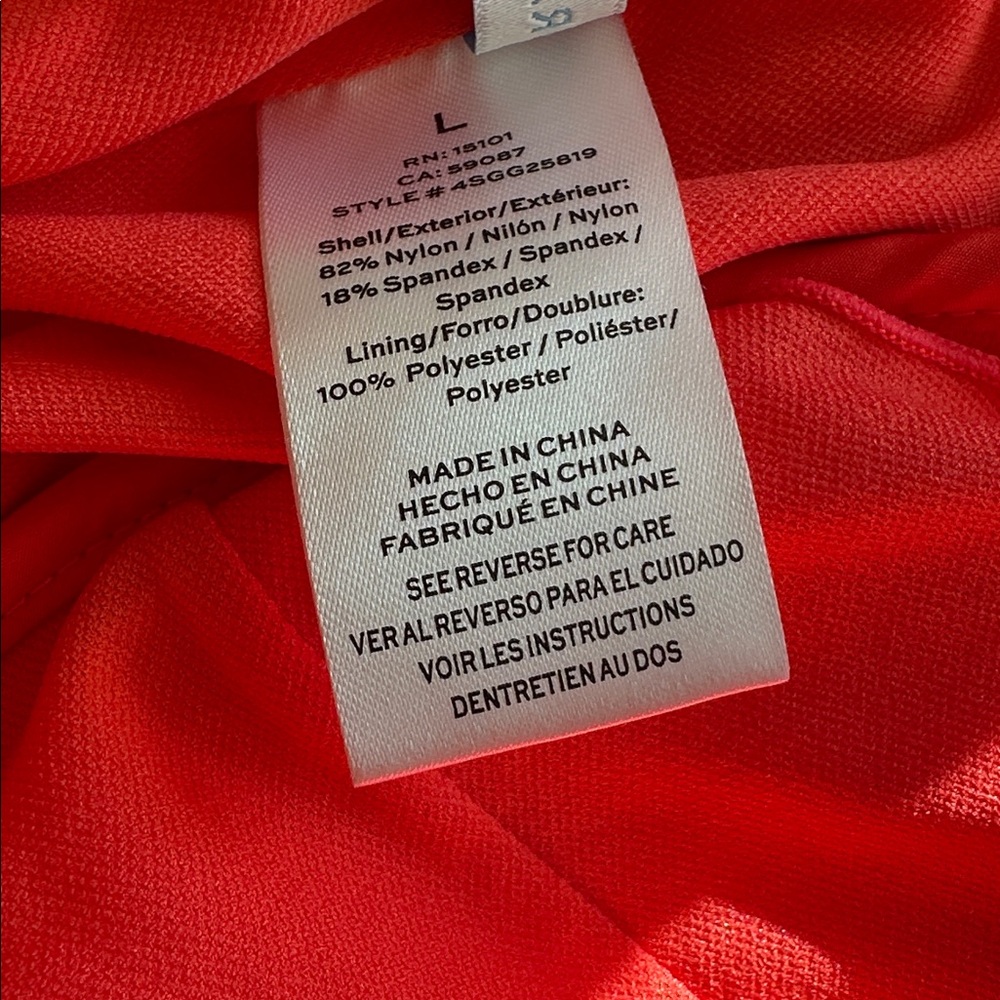 NWT Draper James Vibrant Red Garment Size Large - Picture 12 of 14